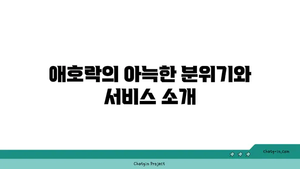 안국 한식 핫플레이스 애호락에서 서울의 맛 경험하기