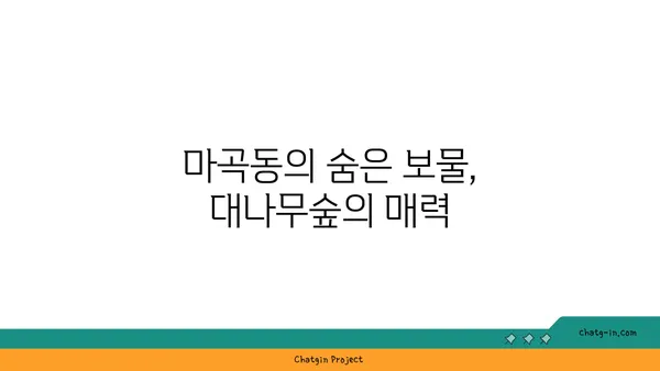 마곡동 맛집: 대나무숲 속 우삼겹 핫플레이스