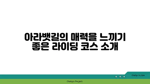 아라뱃길 자전거 라이딩 코스: 굴포천, 아라, 강서한강공원을 거치는 드라이브