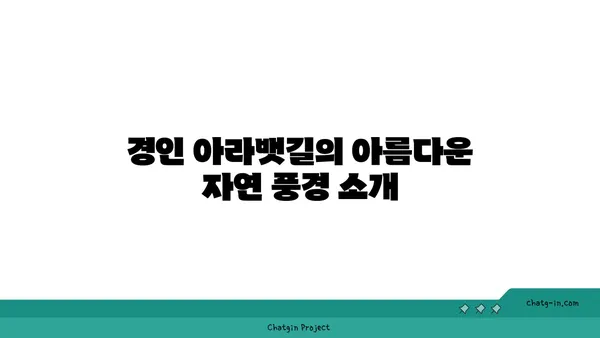 경인 아라뱃길 자전거 라이딩: 아름다운 경치를 만끽하세요