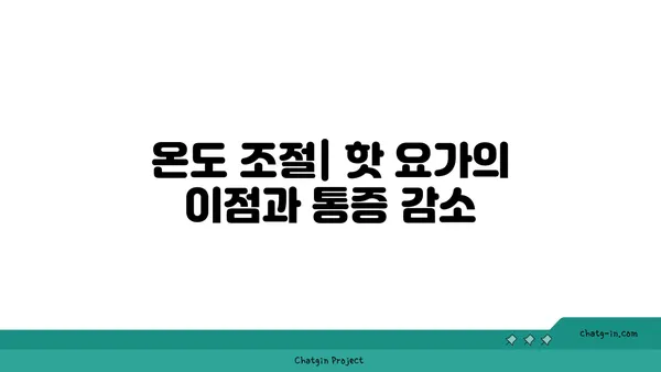 무릎 통증 예방을 위한 핫 요가 스트레칭