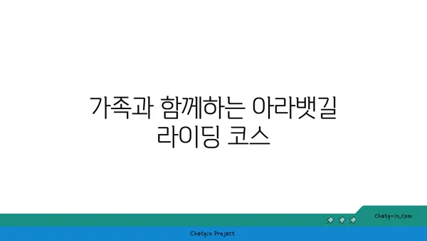 가을철 아라뱃길 라이딩 추천 코스