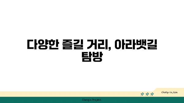 처음 가는 아라뱃길, 숨은 길을 찾아 돌아보기