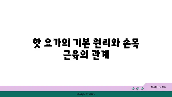 손목 근육 강화를 위한 핫 요가 동작