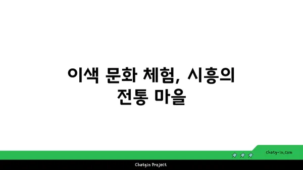 여기는 한국 맞아? 시흥의 이국적 매력, 꼭 가봐야 할 곳 5선