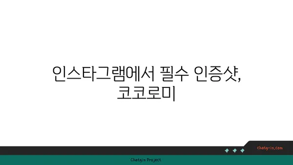 압구정 로데오 디저트 맛집: 코코로미, 서울 핫 플레이스