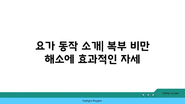 50대 남성을 위한 복부 비만 해소 요가