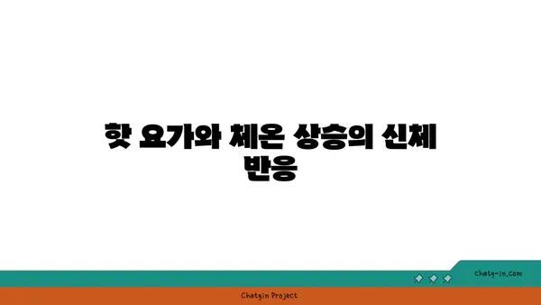 핫 요가에서 체온과 수분 조절의 중요성