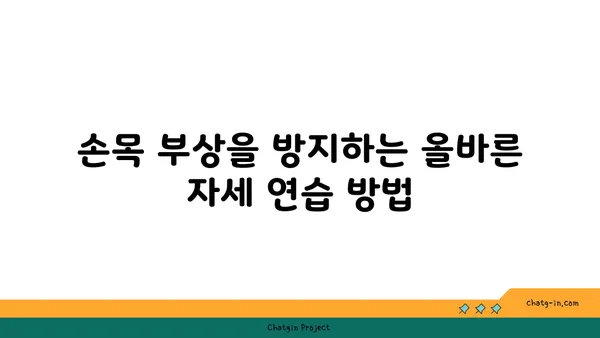 손목 부상을 방지하는 요가 도구 선택법
