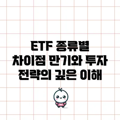ETF 종류별 차이점: 만기와 투자 전략의 깊은 이해