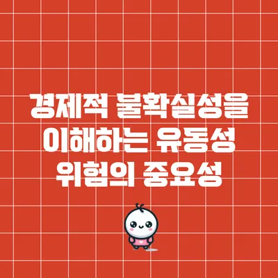 경제적 불확실성을 이해하는 유동성 위험의 중요성