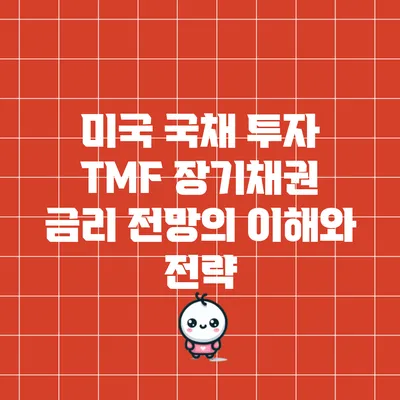 미국 국채 투자: TMF 장기채권 금리 전망의 이해와 전략