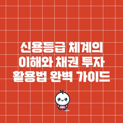 신용등급 체계의 이해와 채권 투자 활용법 완벽 가이드