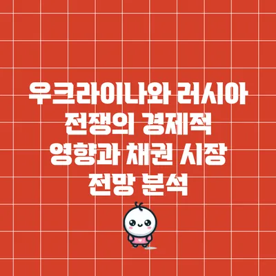 우크라이나와 러시아 전쟁의 경제적 영향과 채권 시장 전망 분석