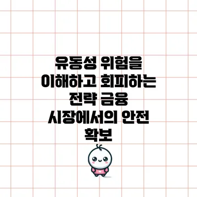 유동성 위험을 이해하고 회피하는 전략: 금융 시장에서의 안전 확보