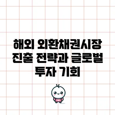 해외 외환채권시장 진출 전략과 글로벌 투자 기회
