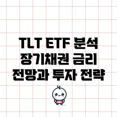 TLT ETF 분석: 장기채권 금리 전망과 투자 전략