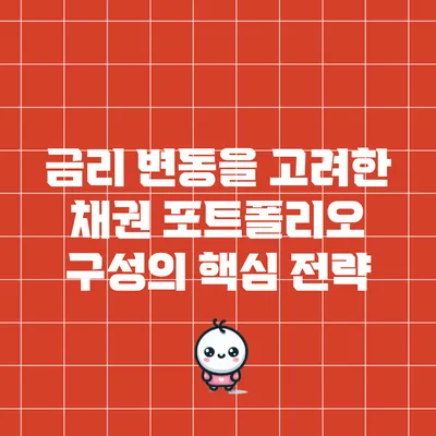 금리 변동을 고려한 채권 포트폴리오 구성의 핵심 전략