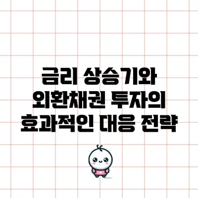 금리 상승기와 외환채권 투자의 효과적인 대응 전략