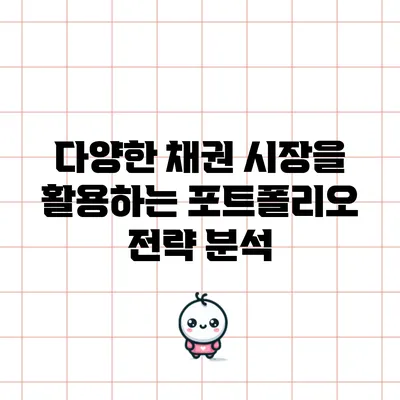 다양한 채권 시장을 활용하는 포트폴리오 전략 분석