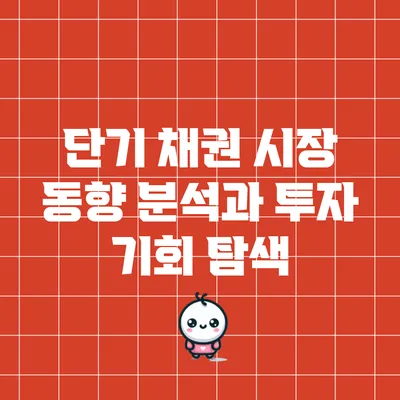 단기 채권 시장 동향 분석과 투자 기회 탐색