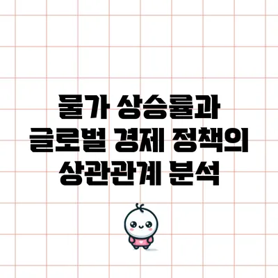 물가 상승률과 글로벌 경제 정책의 상관관계 분석