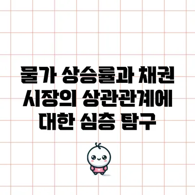 물가 상승률과 채권 시장의 상관관계에 대한 심층 탐구