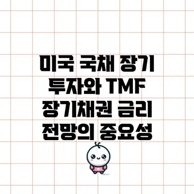 미국 국채 장기 투자와 TMF 장기채권 금리 전망의 중요성
