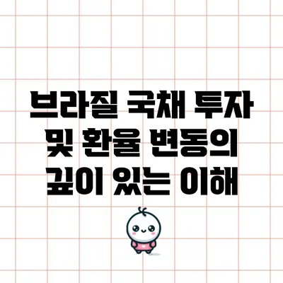 브라질 국채 투자 및 환율 변동의 깊이 있는 이해