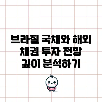 브라질 국채와 해외 채권 투자 전망 깊이 분석하기