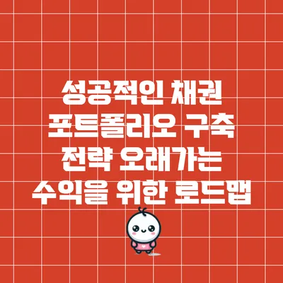 성공적인 채권 포트폴리오 구축 전략: 오래가는 수익을 위한 로드맵