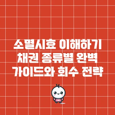 소멸시효 이해하기: 채권 종류별 완벽 가이드와 회수 전략