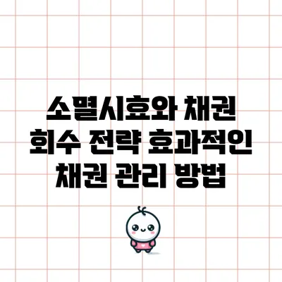 소멸시효와 채권 회수 전략: 효과적인 채권 관리 방법