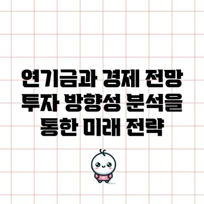 연기금과 경제 전망: 투자 방향성 분석을 통한 미래 전략