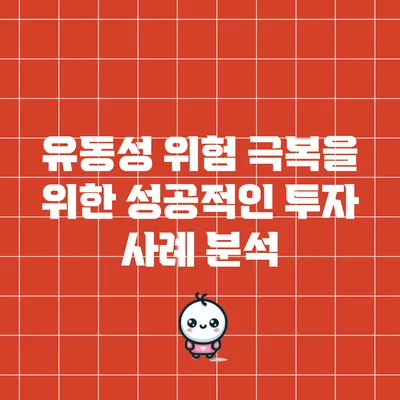 유동성 위험 극복을 위한 성공적인 투자 사례 분석
