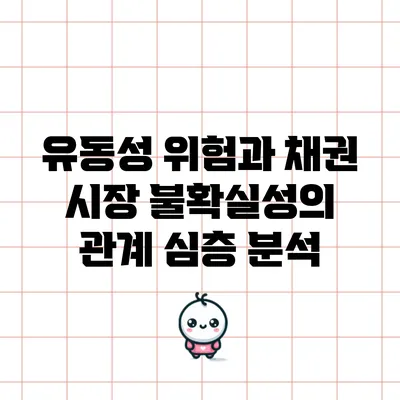 유동성 위험과 채권 시장 불확실성의 관계: 심층 분석