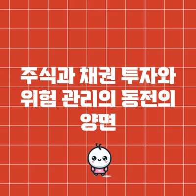 주식과 채권: 투자와 위험 관리의 동전의 양면