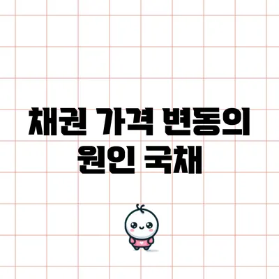 채권 가격 변동의 원인: 국채