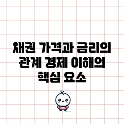 채권 가격과 금리의 관계: 경제 이해의 핵심 요소
