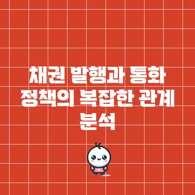 채권 발행과 통화 정책의 복잡한 관계 분석