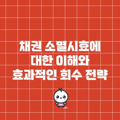 채권 소멸시효에 대한 이해와 효과적인 회수 전략