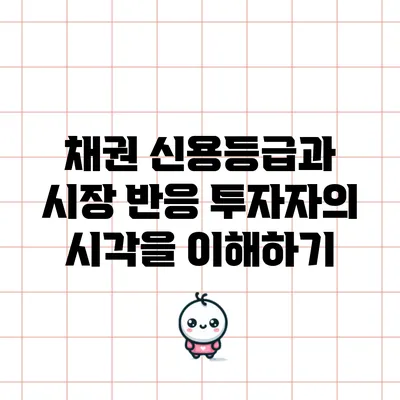 채권 신용등급과 시장 반응: 투자자의 시각을 이해하기