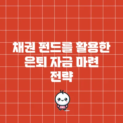 채권 펀드를 활용한 은퇴 자금 마련 전략