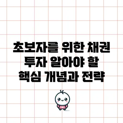 초보자를 위한 채권 투자: 알아야 할 핵심 개념과 전략