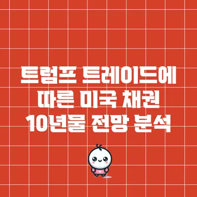 트럼프 트레이드에 따른 미국 채권 10년물 전망 분석