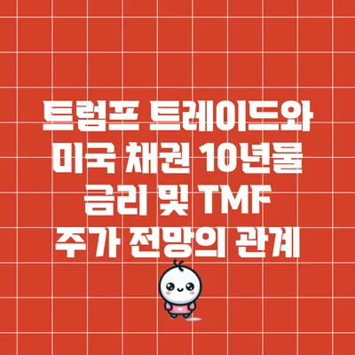 트럼프 트레이드와 미국 채권 10년물 금리 및 TMF 주가 전망의 관계