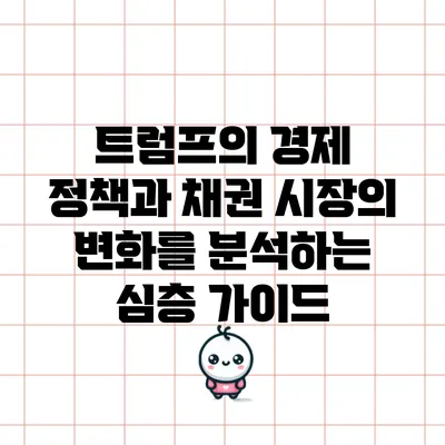 트럼프의 경제 정책과 채권 시장의 변화를 분석하는 심층 가이드