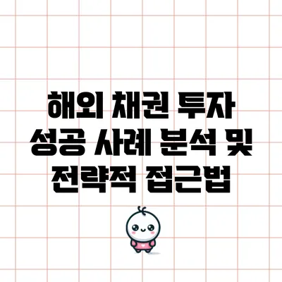 해외 채권 투자 성공 사례 분석 및 전략적 접근법
