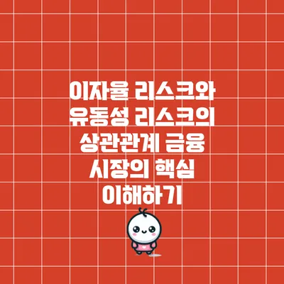 이자율 리스크와 유동성 리스크의 상관관계: 금융 시장의 핵심 이해하기