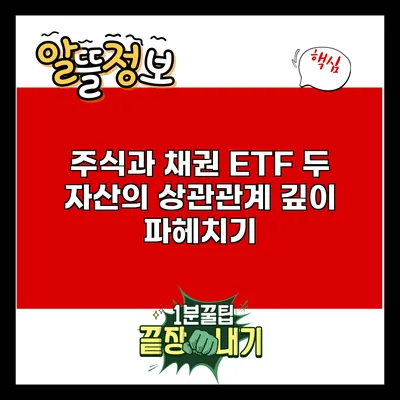 주식과 채권 ETF: 두 자산의 상관관계 깊이 파헤치기